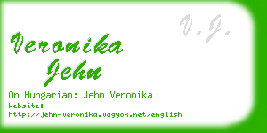 veronika jehn business card